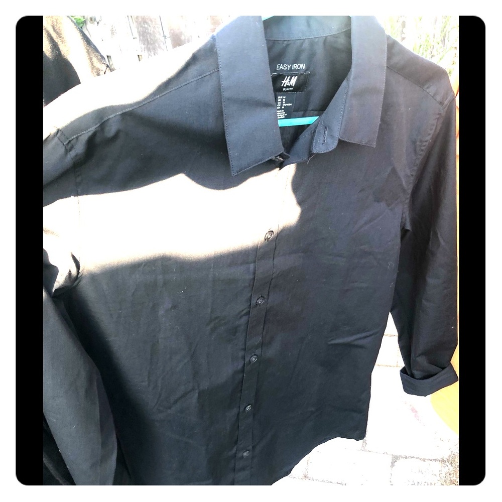 Black button down Shirt